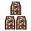 3X Linho Vermelho e Preto Xadrez Xadrez Corredor de Mesa de Natal 72 Polegadas Longa Sazonal Inverno DecoraçãO de Mesa de Natal 1