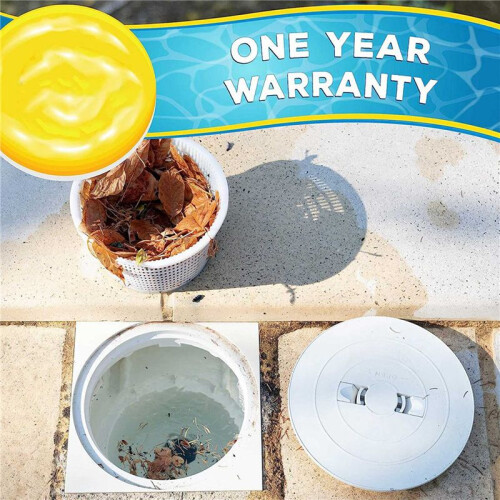 Swimming Pool Skimmer Replacement Basket with Handle, 4 Pack - Above Ground Pool Thru-Wall Skimmer Baskets 2