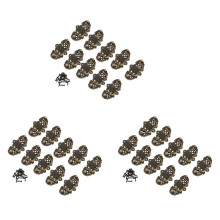 30 Pack Vintage Kitchen Cabinet Pull Furniture Drop Pull Drawer Handles Bedroom Dresser Knobs Antique Bronze