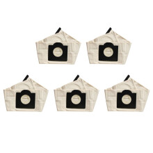 5X Sacos de Filtro LaváVeis para Aspirador de Pó para WD3 Premium Saco Aspirador