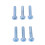 12 Pcs Silver Kitchen Cabinet Drawer Pull Handles Knobs (Knife Fork Spoon) 3