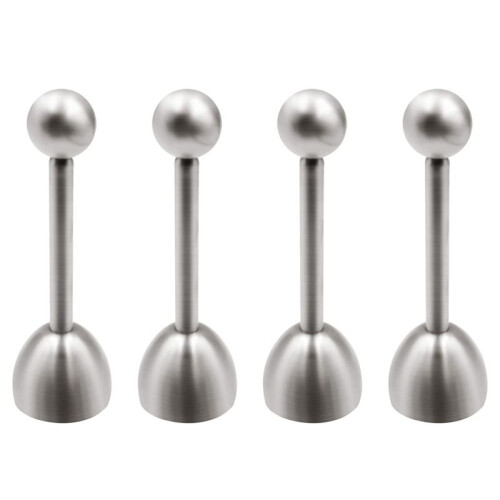 4X Egg Cutters, Egg Slicer Kitchen Egg Opener Tool Egg Cracker Remover Egg Shells Separator for Hard Soft Boiled Eggs