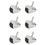 6X Replacment Caster Assembly Front Castor Wheel for or  Mi Robot Vacuum Cleaner Sweeper 1