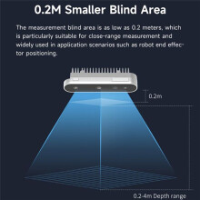 RGB 3D Depth Camera USB 2.0 FOV 73.8 for Depth Information Modeling, Gesture Control, Motion Capture, Robot Obstacle
