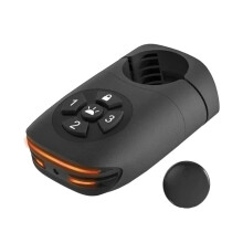 Bicycle Password Anti-Theft Alarm Taillight Alarm Waterproof Bike Brake Warning Light for Airtag