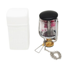 Multipurpose Outdoor Camping Gas Lamp With Clear Glass Shade
