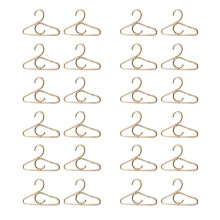 24Pcs Rattan Clothes Hanger Nordic Style Kids Garments Organizer Rack Children Hanger Kids Room Decor Hangers