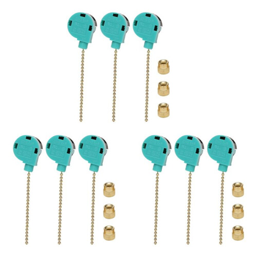 9 Pack Ceiling Fan   Replacement Speed Control for Ceiling Fan Light, Wall Lamps, Cabinet Light A ZE-268S6