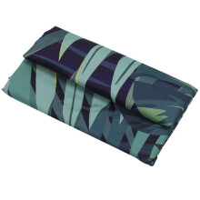 3X Green Shower Curtain Leaves Printing Pattern Modern Natural Plant Pattern Polyester Bathroom Waterproof Curtains