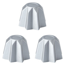 3X Anodized Aluminum Decorative Mold Cake Bread Pandoro Jelly Chocolate Muffin Household Goods Kitchen Baking Tools B