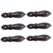 Metal Curtain Tassel Tie Back Tieback Wall Hooks 12PCS Red Bronze