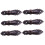 Metal Curtain Tassel Tie Back Tieback  Wall Hooks 12PCS Red Bronze 1