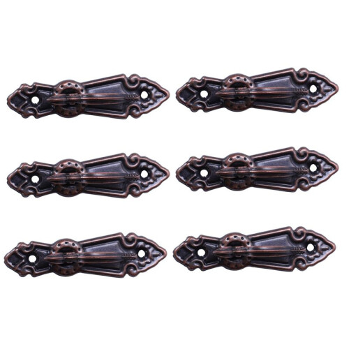 Metal Curtain Tassel Tie Back Tieback  Wall Hooks 12PCS Red Bronze