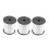 3 Rol Ballonlint 225M 5Mm voor Bruiloftsfeest (Wit) 1