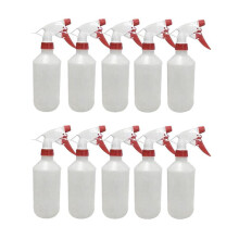 500Ml 10 Packs Plastic Trigger Spray Bottles 16 Oz Foaming Cleaning Commercial Sprayers