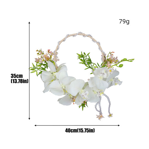 Accessoires d'arrangement de mariage de tissu durable artificiel 2
