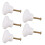 5pcs Ceramic Door Round Handles Kitchen Cabinet Cupboard Wardrobe Pull Knobs White S 1
