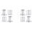 4PCS Filter Replacement for  Zing 1665 2156 Powerforce 1665 1613056 Assembly 1