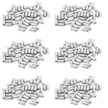 300 Packungen Schild-Abstandsschrauben Werbeschrauben Edelstahl-Wandabstandshalter Glas-Acrylnagel für Glasgrafiken und Schilder-Displays (1/2 x 1