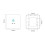 6X Infrared Installation Contactless Infrared Door Lock No Touch Sensor Exit Button IR Door Release DoorbellSwitch B 4