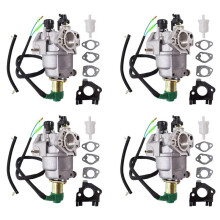4X Carburador Carburador para GX340 GX390 188F Motor Motor 11HP 13HP Peças do Gerador