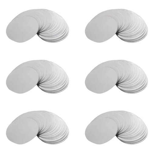 900 Pcs 3 Inch Silver Wine Pourer Discs Drip-Proof Drip Pouring pour Spout pour Wine Thin Slice