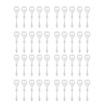 40pcs Beadable Beer Opener Beer Bottle Opener Decorative Beaded Bottle Opener DIY Bead Bottle Opener