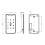 2X Electronic  Digital Electronic Door Lock Fingerprint Press Password Keyless Keypad 5