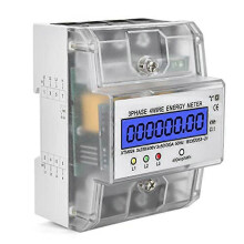 3 Phase 4P KWh Meter Energy Meter 230 / 400V 5-100A Digital Electric Power Meter Electricity Usage M