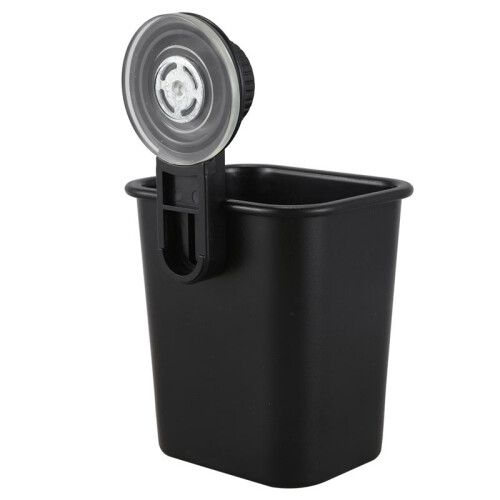 4 PC Suction Cup Toothbrush Cup Holder Rack Plastic Holder Toothpaste Storage Box for Kitchen Bathroom Toilet Black 2