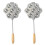 2X  Muffins Open Taarten Cookie Mold Maker Russische Sovjet Koekjes Gebak Ei Taartvorm 1