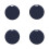 4 Pack GPS Tracker for Vehicles Key Finder GPS Tracker Mini GPS Tracker Pet GPS Tracker Navy Blue szrh21 1