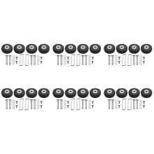 OD 50mm 24 Set di Ruote di Ricambio per Valigie E Assi, Strumento di Riparazione Deluxe
