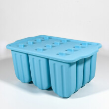 1pc Popsicles Molds, 12 Pieces Silicone Popsicle Molds Easy-Release BPA-free Popsicle Maker Molds Ice Pop Molds Homemade blue(Without