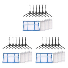 Replacement for V3 V3S V5 V5S V5S Pro Robot Vacuum Cleaner,3X Primary Filter+9X Filters+18X Side Brushes