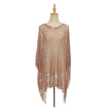 Oversized 130CM Wide Bathing Suit Cover up With-Champagne