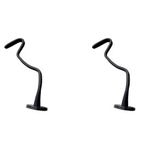 2X Front Load Washer Door Prop,Flexible Washer and Dryer Door Support Keep Washer Dryer Door Open to Keep Dry - Black