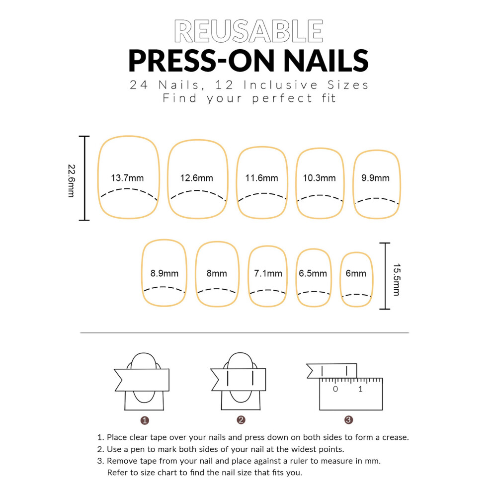 Hue-Grain Durable Resin Nail Extensions, Never Splitting