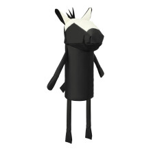 Golfs bois couvre-chef Golfs Club couverture Golfs Putter-Noir