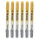 Gold- und Silber-Metallic-Pinselmarker, doppelseitiger-6 Stöcke 1