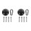 2X Ceiling Hook Hanging Chair,400KG Ceiling Hook,360  Rotatable Bracket,Swing Hook  for Ceiling,Hammock,Punching Bag 1