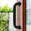 6pcs 10 Inch Metal Industrial Pipe Wall Handrail - Pipe Barn Door Pull Handle, Staircase Steps Handrail 3