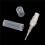 Transparent 2 ML Spray Plastic Bottle Spray Perfume Empty Sample Bottle Suitable for Travel Party 450Pcs 4