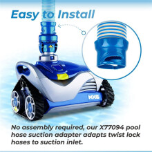 3X Pool Vacuum Hose Adapter for MX6 MX8 Pool Cleaner Swimming Pool Suction Adapter Hose Adaptor