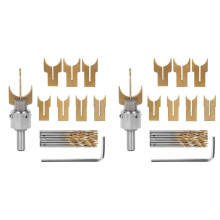 32X Premium Beads Drill Bit Wooden Bead Maker Carbide  Blade Woodworking Milling Cutter Beads Router(16)