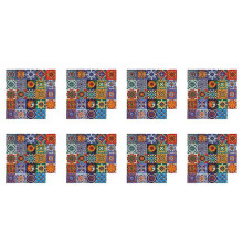192Stuks Zelfklevende MozaïEk Baksteen Tegel 3D Sticker Keuken Badkamer Muurstickers-10X10Cm