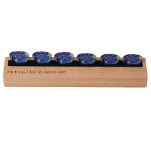 Gitarren-Pick-Aufbewahrungshalter mit 6 Pick Starry