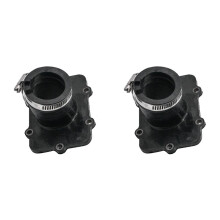 2X Carburetor Flange Socket Interface Intake Manifold Sleeve 420867300 for GSX GTX MXZ Summit 550F
