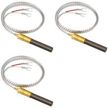 3X Gasfriteuse Thermokoppel, Thermozuil Vervangende Friteuse Onderdelen voor 60125501, Gasfriteuse Vervanging