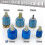 Sedal 40mm ceramic tap cartridge for single handle valve replacement p 4